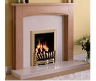 Be Modern Logan Wood Fireplace Suite
